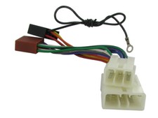 Produktbild - Radio Stereo Iso Kabelbaum Kabel Adapter Passend für Mitsubishi COLT Eclipse