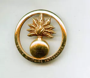 Insigne de Beret ECOLE MILITAIRE INTERARMES fabrication Coinderoux - Imagen 1 de 2