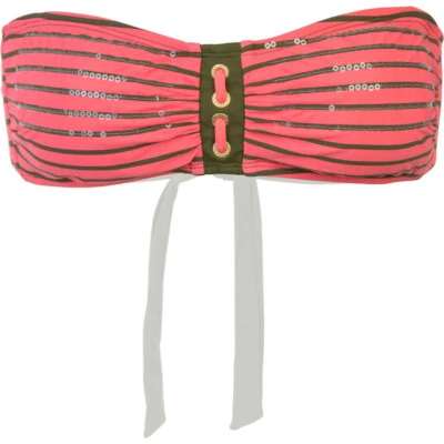 SPERRY TopSider BANDEAU BIKINI TOP Sujetador TRAJE DE BAÑO TRAJE DE BAÑO Playa CORAL Oliva! Foto 1 de 4