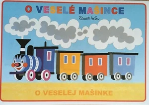 Czech Slovakian colouring booklet - HAPPY TRAIN/ Omalovanka - O VESELE MASINCE - Picture 1 of 1