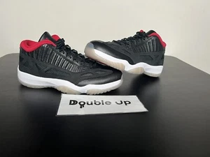 Jordan 11 Retro Low IE OG Bred Black Red White Men 11.5 - Picture 1 of 5