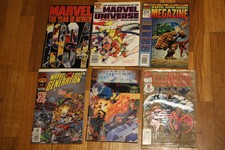 MARVEL: THE YEAR IN REVIEW 1994 - Official Handbook Universe 10 - Megazine Lot