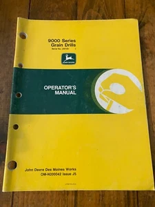 John Deere 9000 Series Grain Drills Operator's Manual - Picture 1 of 2