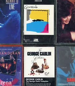 Cassette Tape SALE - Build Your Own Lot! Rock, Pop & More! UPDATED 9/10/23! - Picture 1 of 2