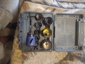 16pc Bi-Metal All Purpose Hole Saw Set 3/4" - 2-1/2" Electricians Plumbers Kit. - Picture 1 of 5