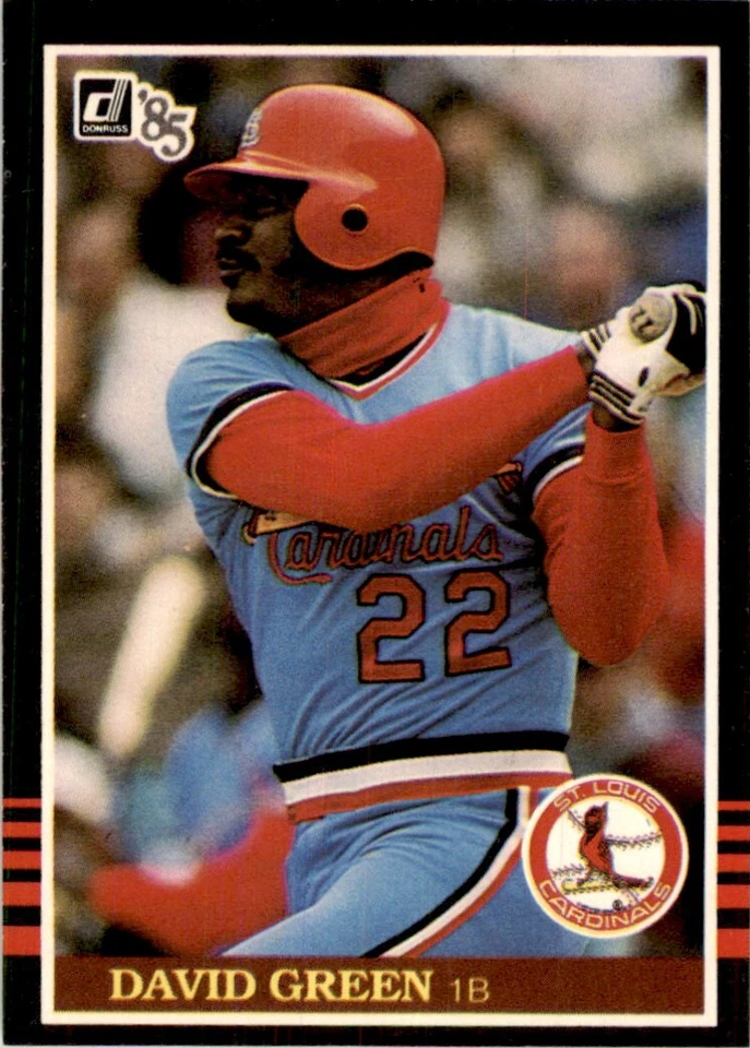 1985 Donruss David Green 100 Baseball Cards #303 - Image 1 of 2