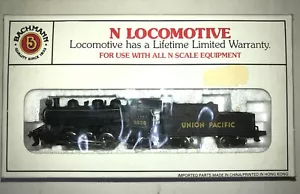 NIB Bachmann N Scale 51551 Union Pacific #1836 Prairie 2-6-2 Loco & Tender. - Picture 1 of 2