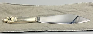 Georg Jensen Denmark Cake Knife 10 1/4" with 4” x 1” Sterling Handle NO BOX - Picture 1 of 13