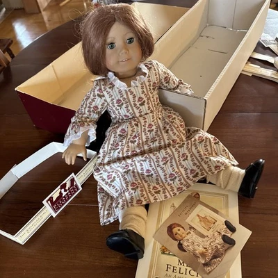 Pleasant Company American Girl Doll FELICITY 1991 Original 1st Edition w/ Box - Image 1 of 4
