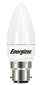 Energizer - S8850 - B22 5.9w Opal Led Candle Light Bulb, Warm White 470lm - Picture 1 of 2