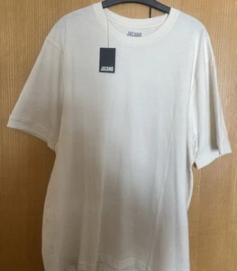 T-shirt girocollo “JACAMO” bianca 100% cotone taglia XL 45/47 nuova con etichette omaggio P&P - Foto 1 di 7