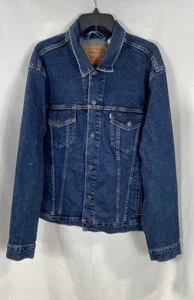 Levi's Men Dark Blue Trucker Jacket Size LT - Picture 1 of 6