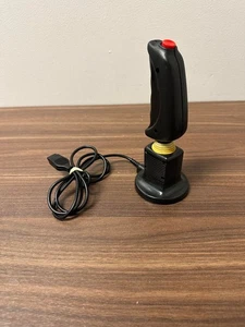 Wired Joystick For Atari 2600 Black Vintage - Picture 1 of 3