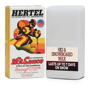 Hertel Racing FC739 All Temperature Ski- und Snowboardwachs - einfach anzuwenden, ru... - Bild 1 von 5
