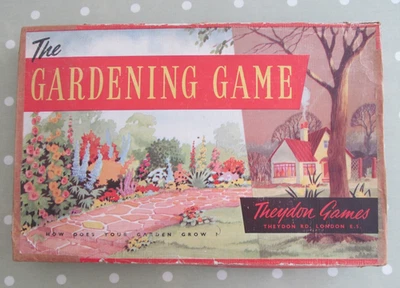 RARE VINTAGE THE GARDENING GAME BOARD GAME BY THEYDON GAMES - COMPLETE - Image 1 of 4