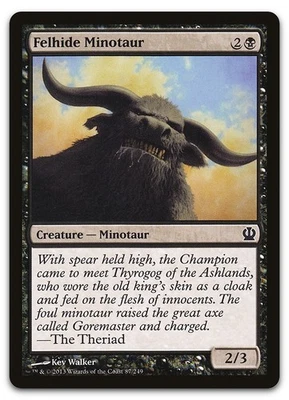 Felhide Minotaur #87 (NM) Theros THS Magic MTG - Image 1 of 2