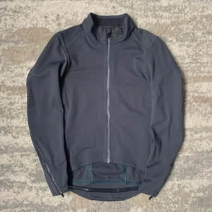 Rapha Pro Team Cycling Softshell Windbreaker Water Resistant Jacket Grey Small - Picture 1 of 11