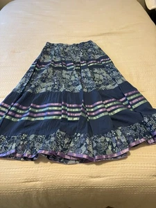 Wunderbarer Art Wear Boho Rock 100% Baumwolle Gr. One Size Made In India - Bild 1 von 9