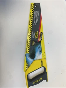  Sierra de caja de herramientas de corte a chorro Stanley Dynagrip 1996 #20-222 de colección - Imagen 1 de 9