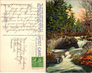 Postal colorida de la cuenca en Midway, Utah - vista panorámica de la montaña - Imagen 1 de 1