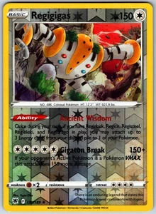 Regigigas Holo Rare SWSH10: Astral Radiance 130/189 LP-NM - Picture 1 of 2