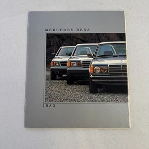 1983 Mercedes Benz Brochure Catalog 300D 380 SEC 380 SL 380 SEL 300SD 300CD TD - Picture 1 of 15