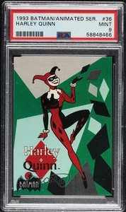 1993 Batman The Animated Series Rookie #36 Harley Quinn RC Joker Arkham MT PSA 9 - Picture 1 of 20