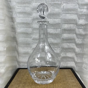 Decanter cristallo vintage 12” T 6” W 4 libbre bellissimo pezzo - Foto 1 di 10