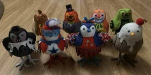 8 Bersagli Hyde Eek & Spritz Sole Amici Piumati Halloween e Vacanze Uccellini - Foto 1 di 13