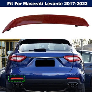 Luz reflectora inversa para parachoques trasero izquierda roja para Maserati Levante 2017-2023 - Imagen 1 de 10