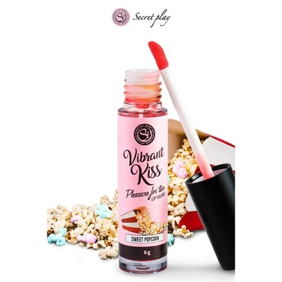 Brillant à lèvres stimulant Popcorn - SECRET P. Foto 1 de 4