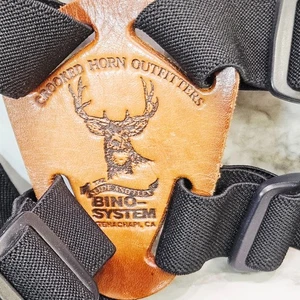 Imbracatura binoculare sistema Binocolo Scivolo e Flex Corno storto Outfitters Nero - Foto 1 di 15