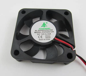 1pcs Brushless DC Cooling Fan 7 Blades DC 12V 50mm x 50mm x 10mm 5010 50S12M - Picture 1 of 2