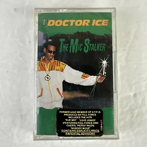 Doctor Ice - The Mic Stalker 1989 Cassette Tape Jive Records Rare RAP sealed - Picture 1 of 3