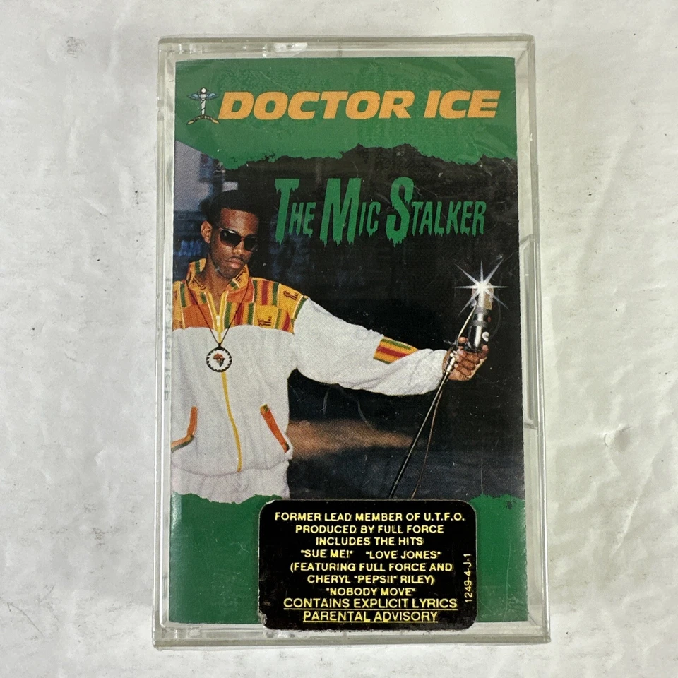 Doctor Ice - The Mic Stalker 1989 Cassette Tape Jive Records Rare RAP sealed - Image 1 of 3