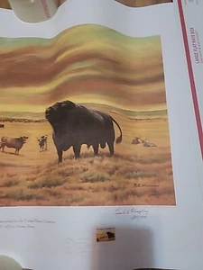 Angus Breed Victoria Ks Frank C Murphy 1973 Copy Original 20x28 - Picture 1 of 12