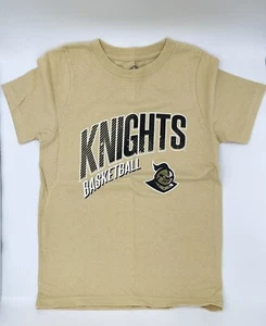 NCAA Central Florida Knights UCF Boys Gold Basketball Shirt Size M 8/10 - Picture 1 of 2