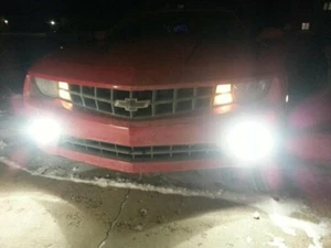 Halo LED White Angel Eye Fog Lamps for Chevrolet Camaro  - Picture 1 of 8
