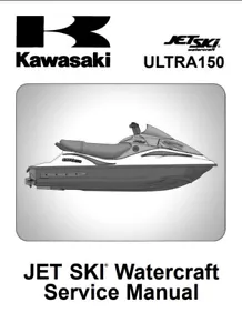 Kawasaki Jetki Ultra 150 Manual de servicio | 2003-2005 | CD o USB enviado por correo - Imagen 1 de 10