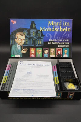Familienspiel - Mord im Mondschein - für 2+ Spieler ab 8 Jahren - Detektiv - Bild 1 von 4