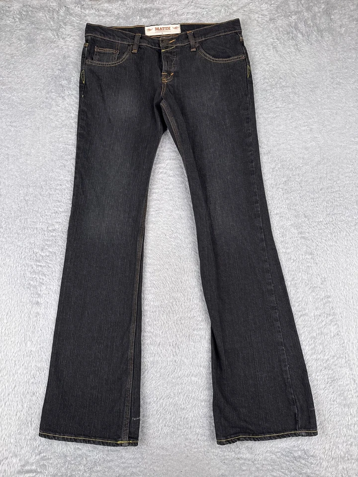 Matix Jeans Juniors 9 Negro Denim MatiGirl Ropa de Trabajo Bootcut 100% Algodón 32x32 Foto 1 de 4