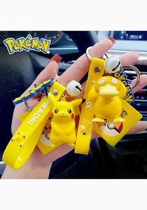 Pokemon Keychain Generation 1- 3d Rubber Pokemon Keychain Pedent Silicone - Picture 1 of 8