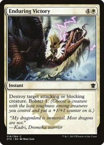 MTG COMMON REGULAR DTK: DRAGONS OF TARKIR: LP - ENDURING VICTORY 016/264 - Picture 1 of 1
