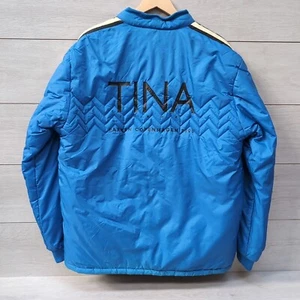 Tina Turner - Parkken Copenhagen 2000 Tour - Crew Only Blue Jacket - Size XL - Picture 1 of 20