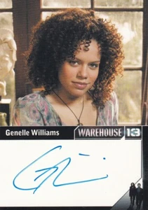 Warehouse 13 Season 4 2013 Rittenhouse autograph card Genelle Williams Leena - Picture 1 of 2
