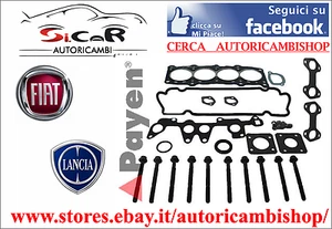 GUARNIZIONE TESTATA SERIE SMERIGLIO CON BULLONI KIT COMPLETO PER FIAT PANDA 750 - Imagen 1 de 7