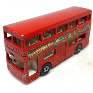 Lesney Matchbox Superfast The Londoner Red 1972 Made In United Kingdom - Picture 1 of 9