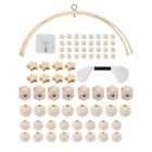 5X(DIY Wind Chimes Accessories Kit for Making Baby Crib Mobile Wind Chime2141