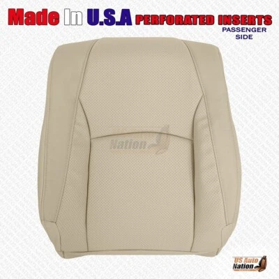 03-09 Para Lexus RX330 RX350 RX400h PASAJERO Superior Cubierta Cuero Perforado Tostado Foto 1 de 4