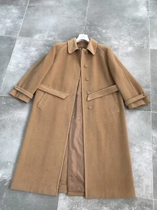 Women's HERNO Cashmere OVERSIZED Trench Coat Formal Jacket Mac IT 48 EU 44 UK 16 - Picture 1 of 24